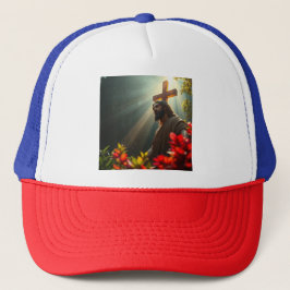 ガーデン・トラック運転手の帽子のイエス・キリスト キャップ