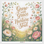 ガーデン・パス・シーンがグレースで大きく成長 シール (シート)