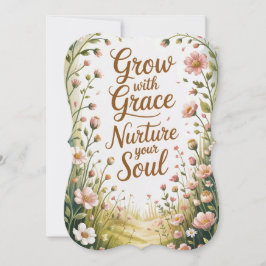 ガーデン・パス・シーンがグレース引用文 カード