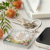 ガーデン・パス・シーンがグレース引用文 キーホルダー (正面右)