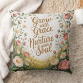 ガーデン・パス・シーンがグレース引用文 クッション (ブランケット)