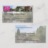 ガーデン、パーク、レクリエーションの名刺 名刺 (正面/裏面)