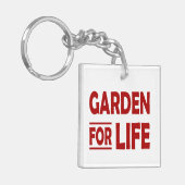 ガーデン・フォー・ライフ – 植物愛好家 キーホルダー (正面左)