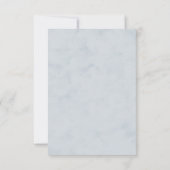 ガーデン フラワーズ 受付案内カード 出欠カード (裏面)