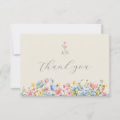 ガーデン フローラルエンゲージメント サンキューカード (正面)