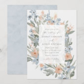 ガーデン フローリッシュ インビテーション (正面/裏面)