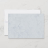 ガーデン フローリッシュ 封筒カード 出欠カード (裏面)