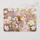 ガーデン ブルームズ ウェディング エンクロージャーカード (裏面)