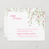 ガーデン ブルームズ 結婚式の招待状 エンクロージャーカード (正面/裏面)