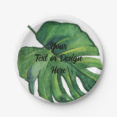 ガーデン ペーパー プレート (正面)