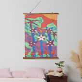 ガーデン・ボホアートでの生活 吊り下げ型タペストリー (寝室)