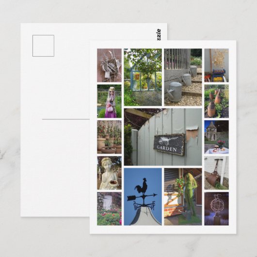 ガーデン ポストカード (正面/裏面)