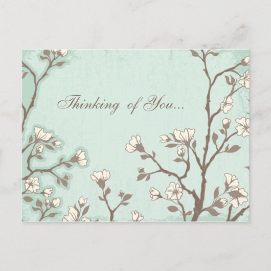 ガーデン – 悔やみや弔慰カード ポストカード (正面)