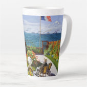 ガーデンat Sainte-Adresse, 1867 Claude Monet カフェラテマグ (右アングル)