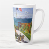 ガーデンat Sainte-Adresse, 1867 Claude Monet カフェラテマグ (右)