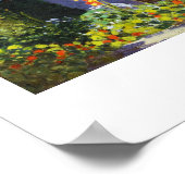 ガーデンat Sainte-Adresse, 1867 Claude Monet ポスター (角)