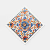 ガーデ地中海のン スタンダードランチョンナプキン (角)