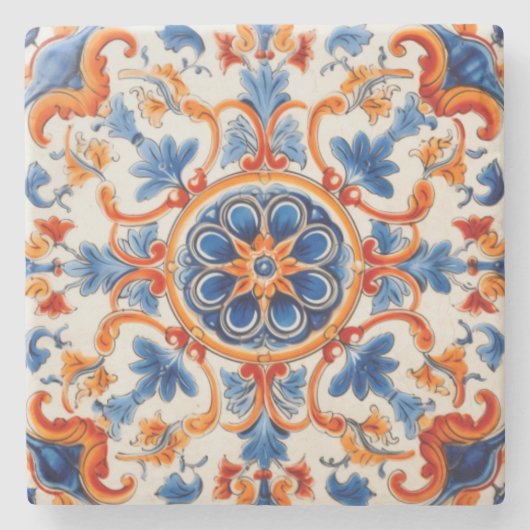 ガーデ地中海のン ストーンコースター (正面)