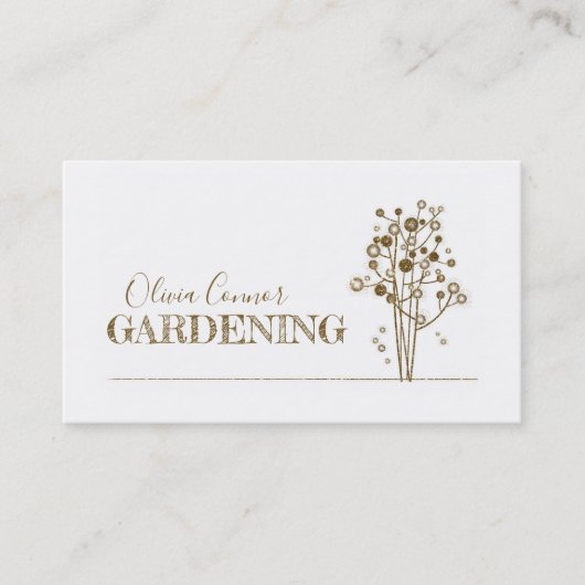 ガーデ地球に優しン気にンとエコのフレンドリー実践 名刺 (正面)