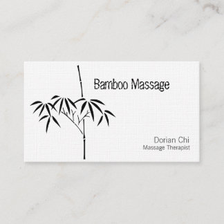 ガーデ日本のンバンブー 名刺