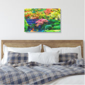 ガーデ日本のン キャンバスプリント (インサイチュ (寝室))