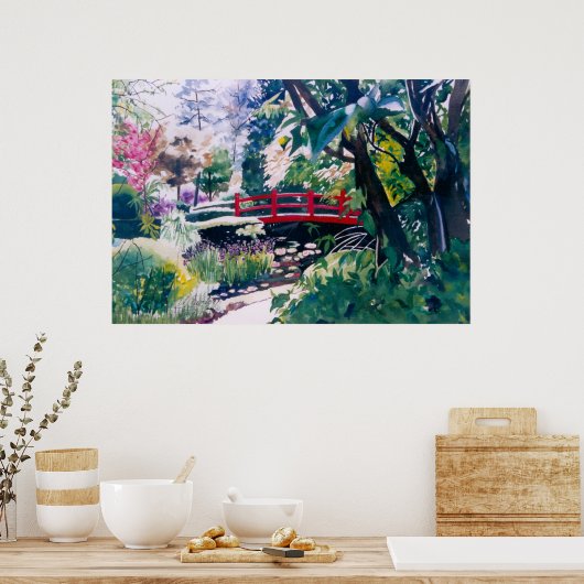 ガーデ日本のン ポスター (キッチン)