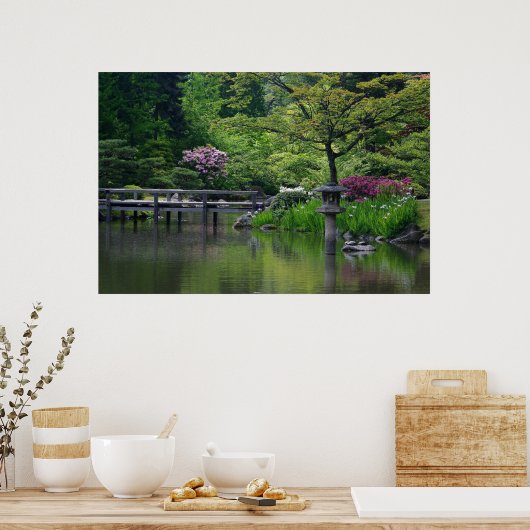 ガーデ日本のン ポスター (キッチン)