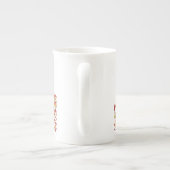 ガートルードSnufflyハリネズミの骨灰磁器のマグ ボーンチャイナマグカップ (裏面)