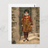 ガードのヨーン、ロンドン塔c.1895 ポストカード (正面/裏面)