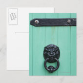 ガードナーのドアノッカー ポストカード (正面/裏面)