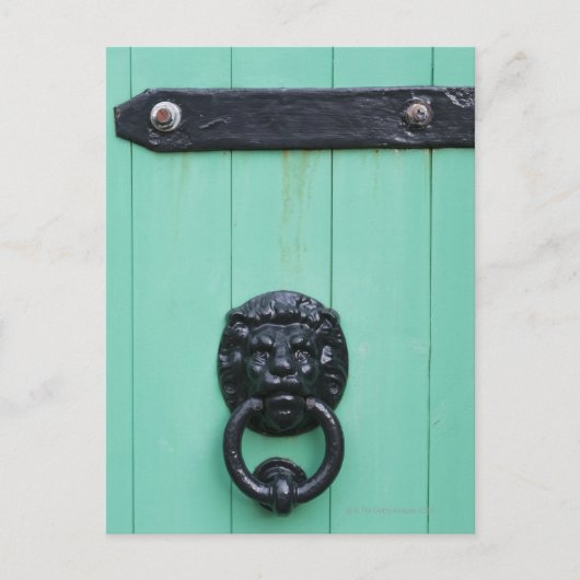 ガードナーのドアノッカー ポストカード (正面)