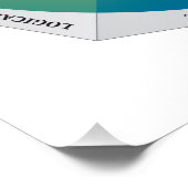 ガードナーの複数の知性の理論図 ポスター (コーナー)