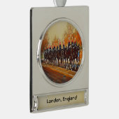 ガードマン王室のセラミックオーナメント シルバープレートバナーオーナメント (右)