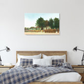 ガード山の表示 キャンバスプリント (インサイチュ (寝室))