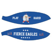 ガードBald Eagle，アメリカ国旗，スター バスケットボール (パネル)