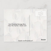 ガーナのアシャンティ地方の陶器村 ポストカード (裏面)