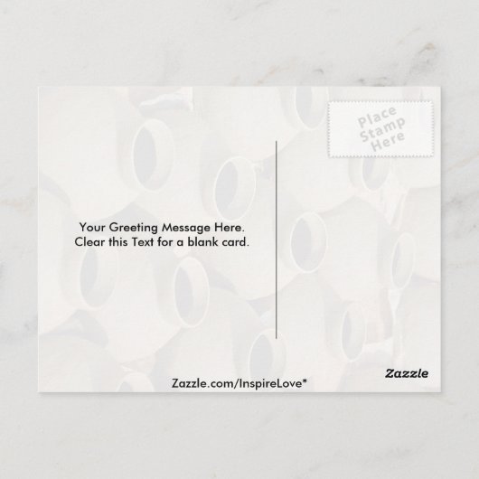 ガーナのアシャンティ地方の陶器村 ポストカード (裏面)