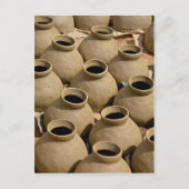 ガーナのアシャンティ地方の陶器村 ポストカード (正面)