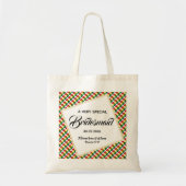 ガーナのキリ結婚スト教聖なる書物、 経典ブリデスメイド トートバッグ (正面)