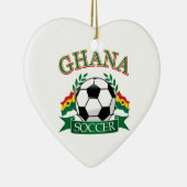 ガーナのサッカーのデザイン セラミックオーナメント (右)