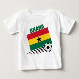 ガーナのサッカーチーム ベビーTシャツ