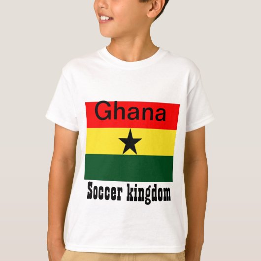 ガーナのサッカー王国 Tシャツ (正面)