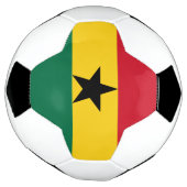 ガーナの国旗 サッカーボール (回転)