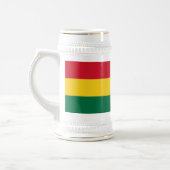 ガーナの国旗 ビールジョッキ (左)