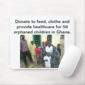 ガーナの孤立した子供 マウスパッド (マウス)