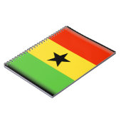 ガーナの旗 ノートブック (左側)
