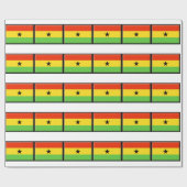 ガーナの旗 ラッピングペーパー (フラット)