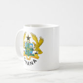 ガーナの紋章コーヒーマグ コーヒーマグカップ (正面左)