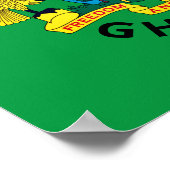 ガーナの紋章 ポスター (角)