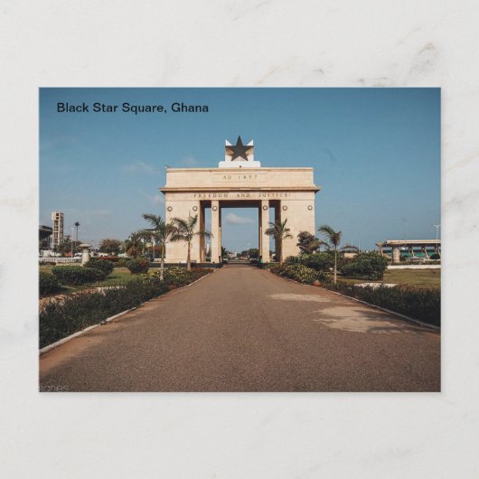 ガーナはがき ポストカード (正面)
